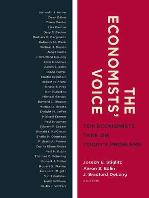 cover image of The Economists' Voice